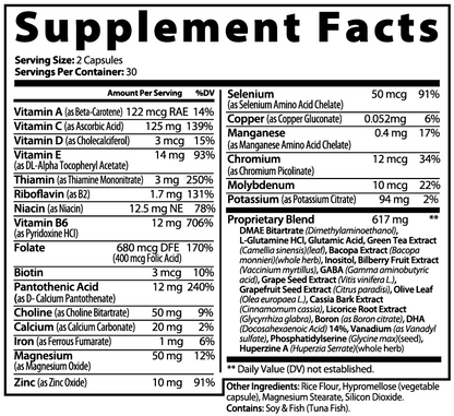 NeuroFlow: Memory & Focus Formula