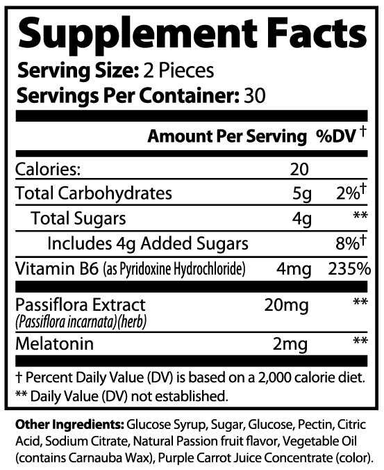 Sleep Like A Rock Gummies for Deep REM Sleep - 100 Gummies - Natural Supplement - Healthcare & Natural Product