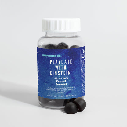 Playdate With Einstein-Mushroom Extract Brain Gummies