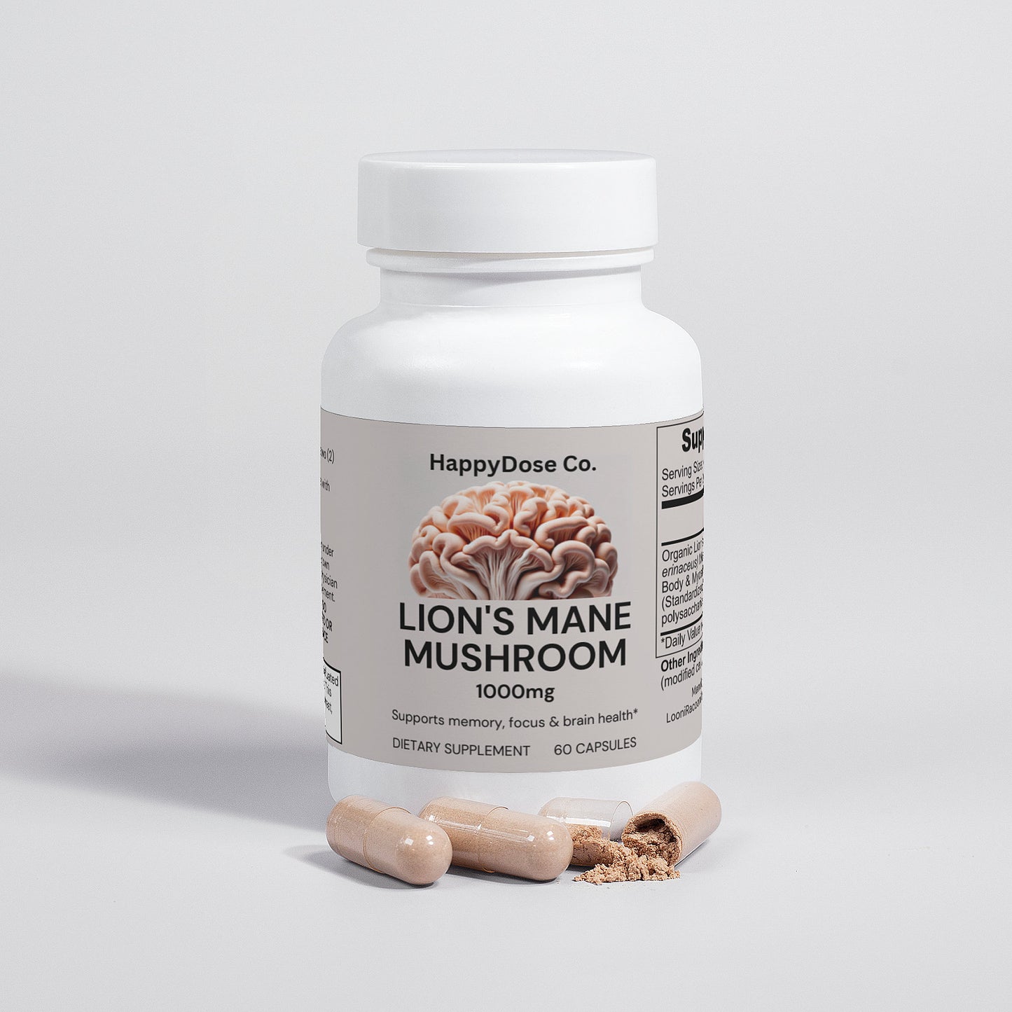 Lion's Mane - Focus, Memory and Cognitive Support