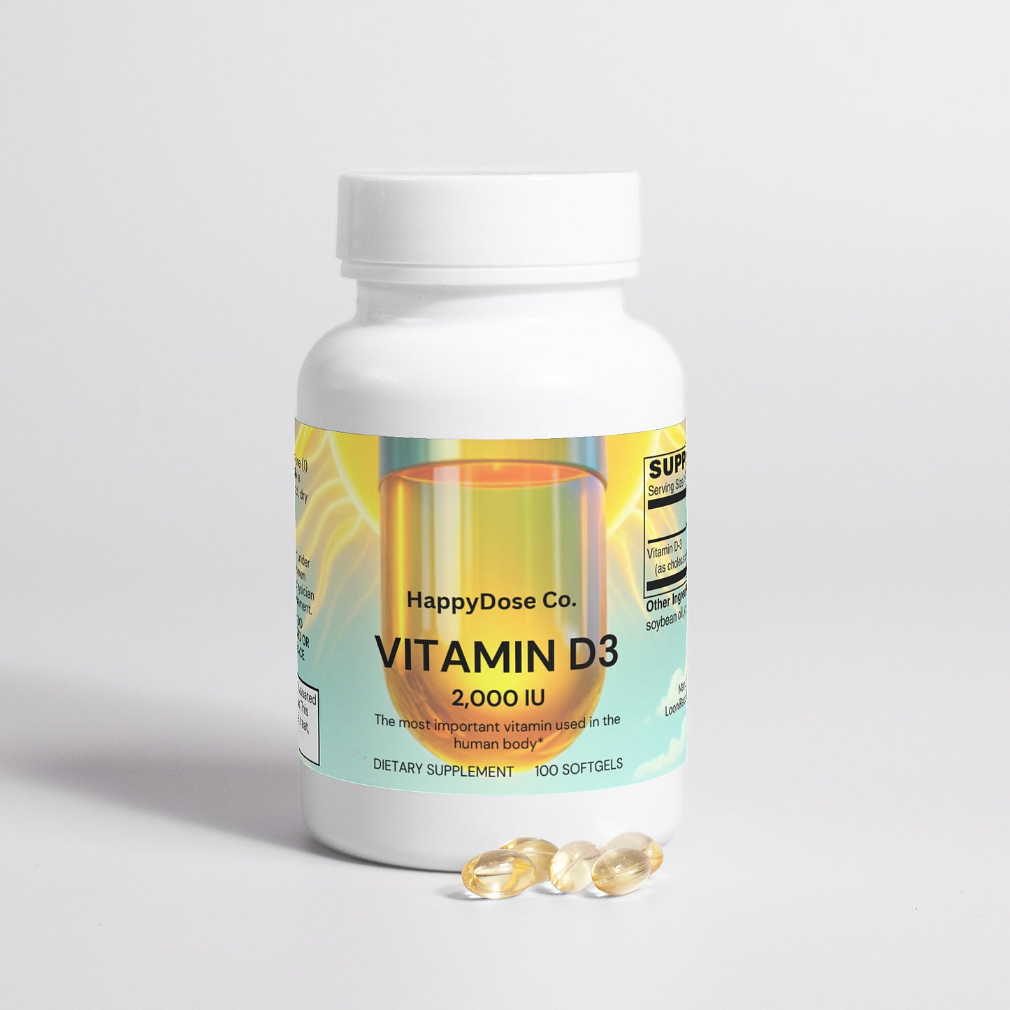 Vitamin D3 2,000 IU